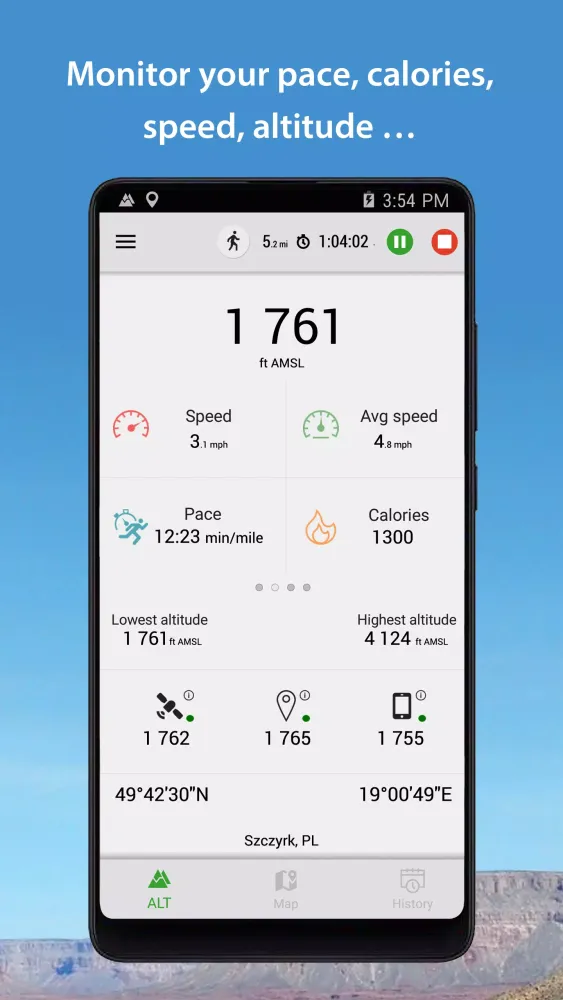 Altimeter Screenshots