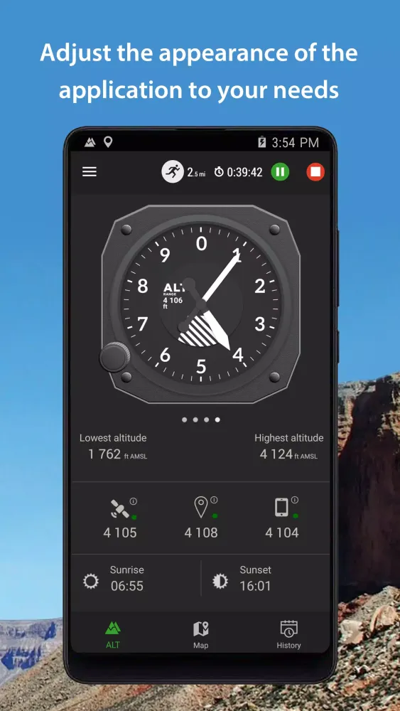 Altimeter Screenshots