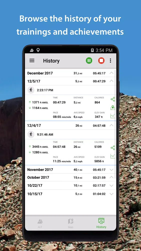 Altimeter Screenshots