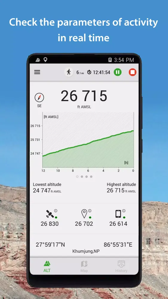 Altimeter Screenshots