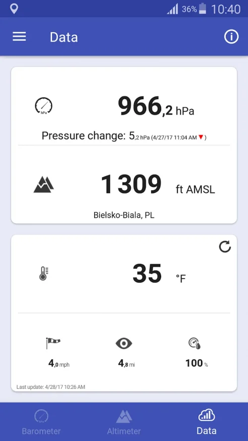 Barometer & Altimeter-screenshot-4