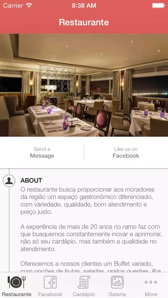Paris Restaurante應用截圖