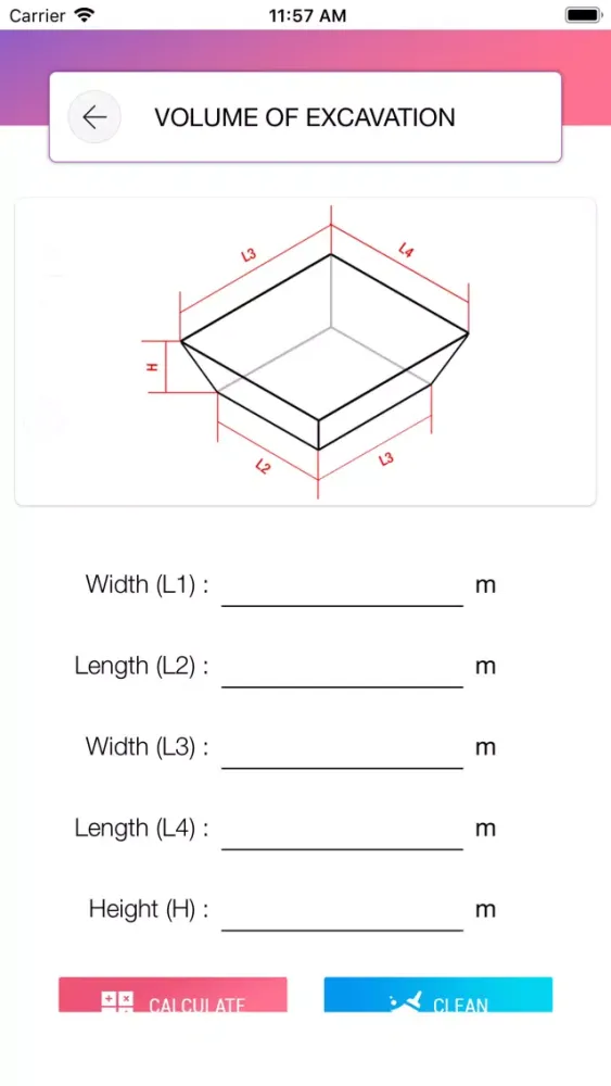 Volume of Excavation سکرین شاٹس