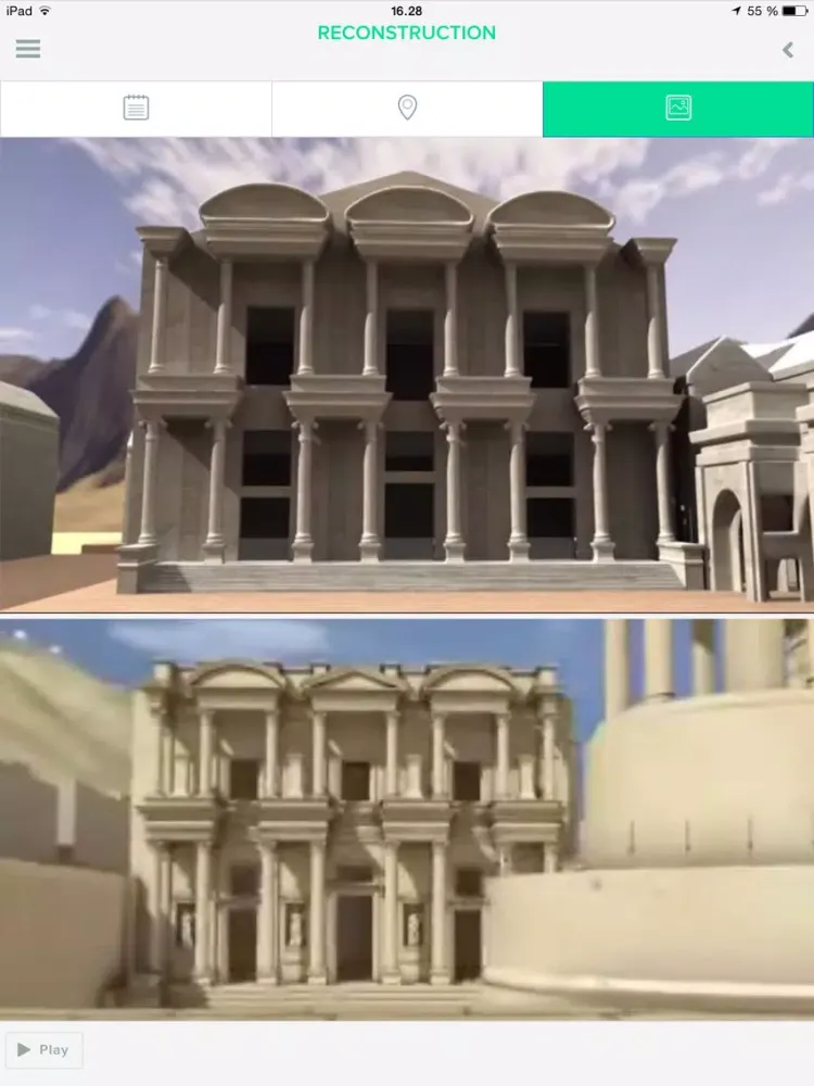 Capturas de tela do Guide to Ephesus iPad 