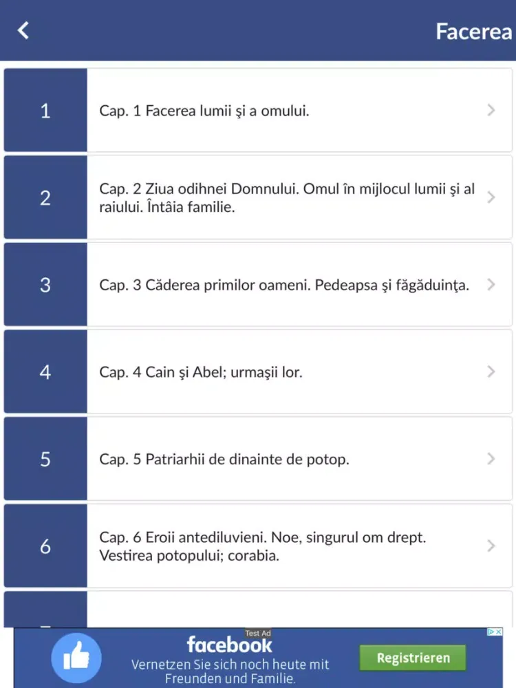 Biblia Ortodoxă iPad 应用截图