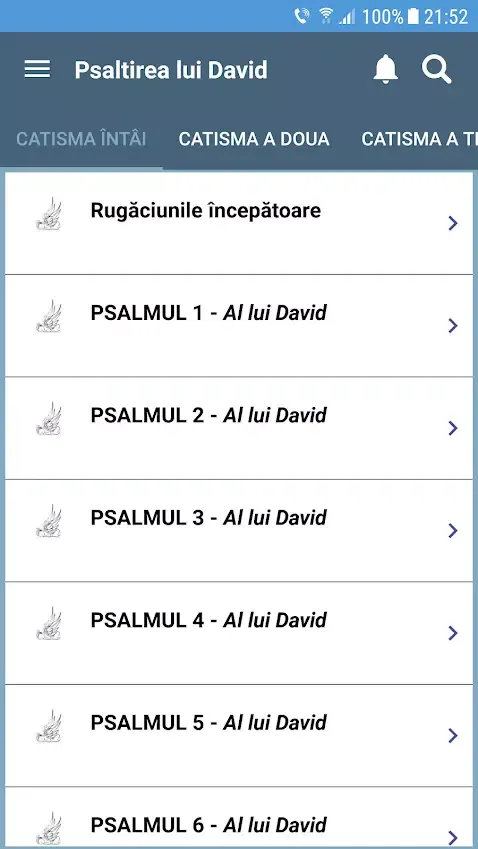 Psaltirea lui David Screenshots