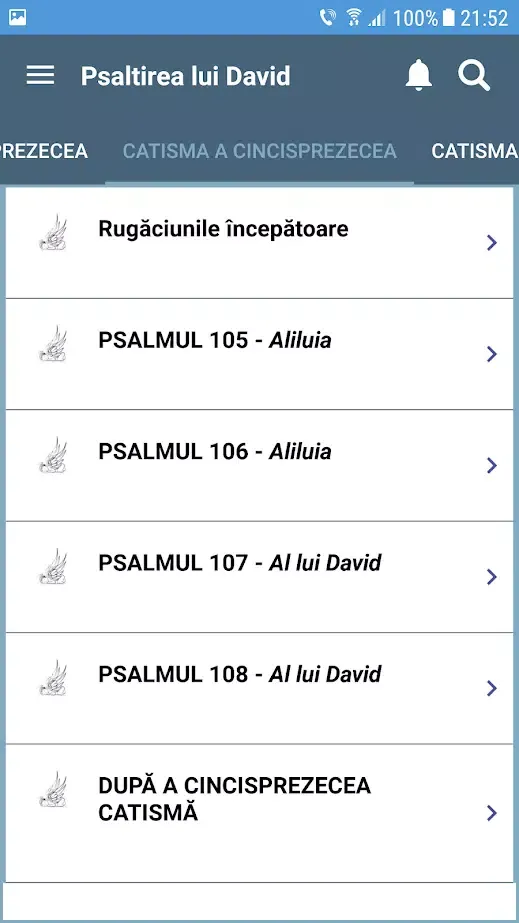 Psaltirea lui David Screenshots