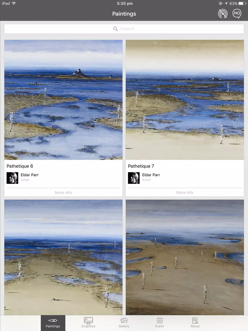 ArtAPP iPad 應用截圖