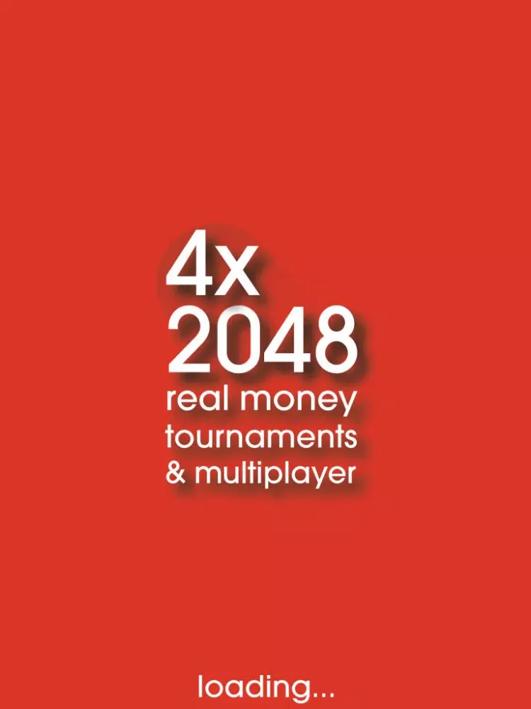 4x 2048 Real Money Tournaments & Multiplayer iPad 应用截图