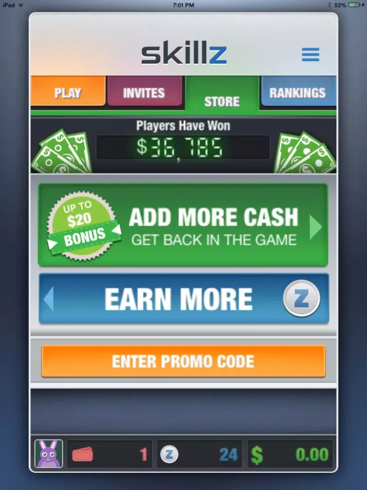 4x 2048 Real Money Tournaments & Multiplayer iPad 应用截图