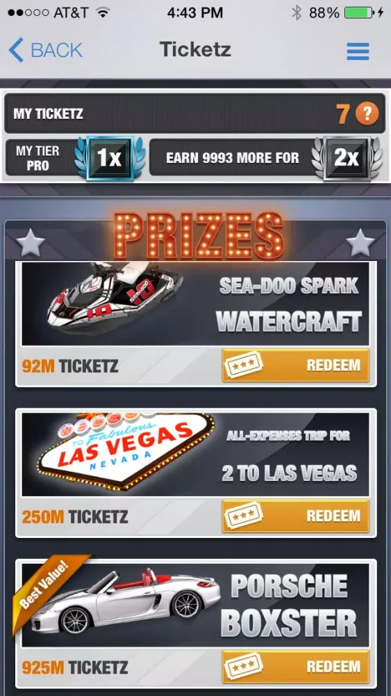 4x 2048 Real Money Tournaments & Multiplayer应用截图