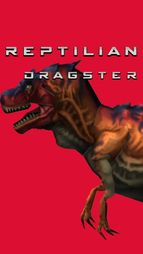 Reptilian Dragster Sick Race -  Wrecking Dinosaur Racing Adventure 스크린샷