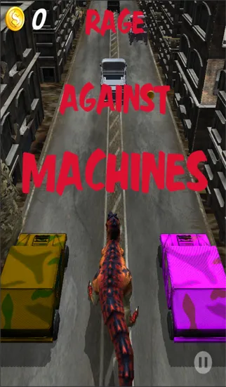Reptilian Dragster Sick Race -  Wrecking Dinosaur Racing Adventure 스크린샷