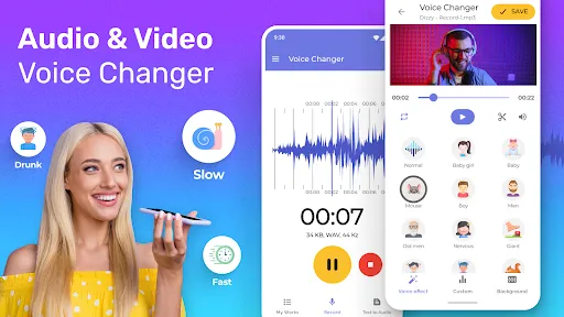 Video Voice Changer + Effects স্ক্রিনশট