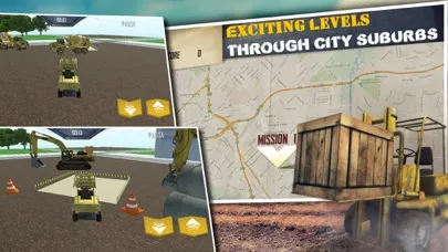 Heavy Construction Simulator- Drive a forklift through the city suburbs to become a construction master Screenshots