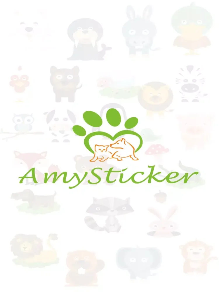 Tangkapan layar AmyStiker iPad 