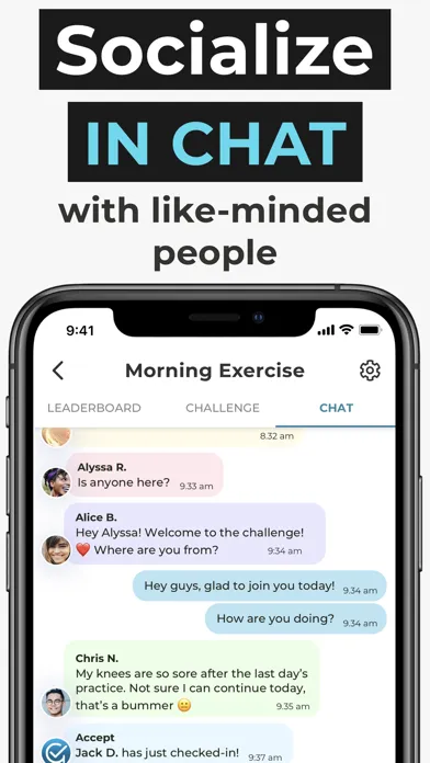 Tangkapan layar Accept - Challenge Every Day