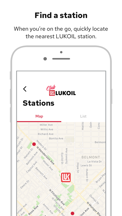 Zrzuty ekranu Club LUKOIL North America