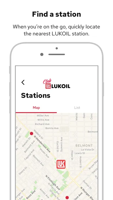 Captures d'écran de Club LUKOIL North America
