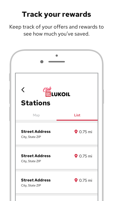 Zrzuty ekranu Club LUKOIL North America
