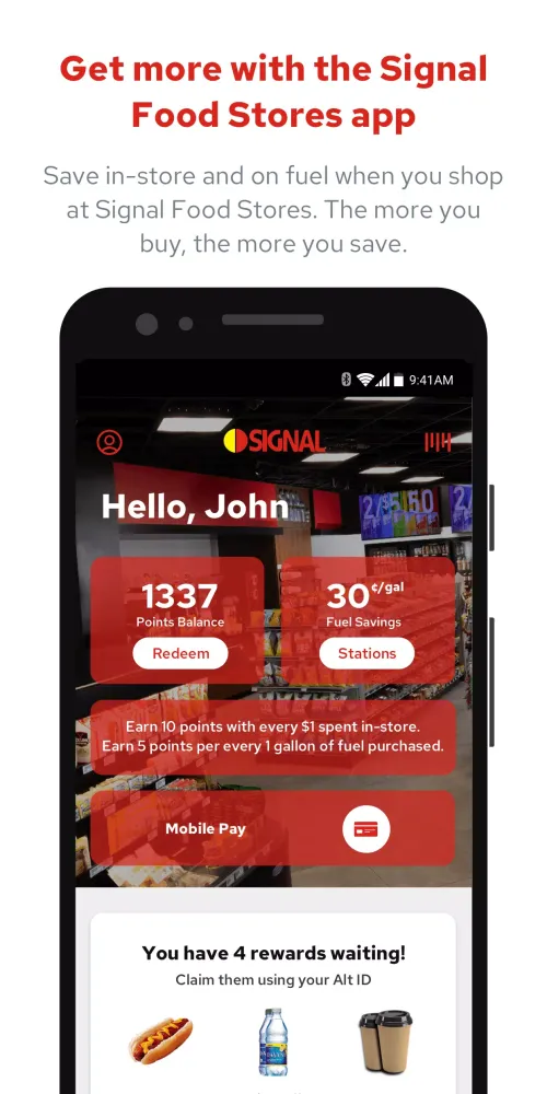 Signal Go Rewards スクリーンショット