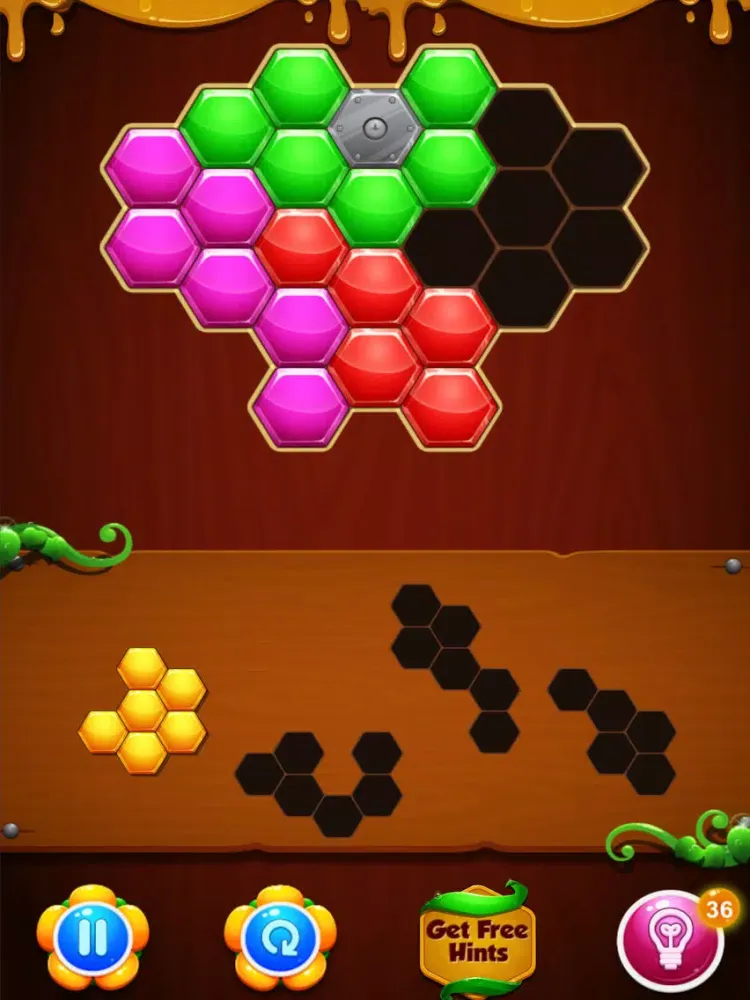 Screenshot di Hexa Puzzle Block: Hexagon iPad 