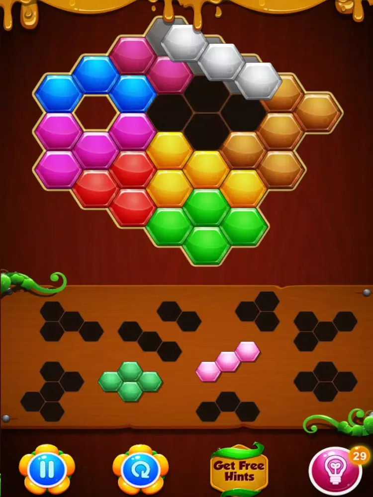 Screenshot di Hexa Puzzle Block: Hexagon iPad 
