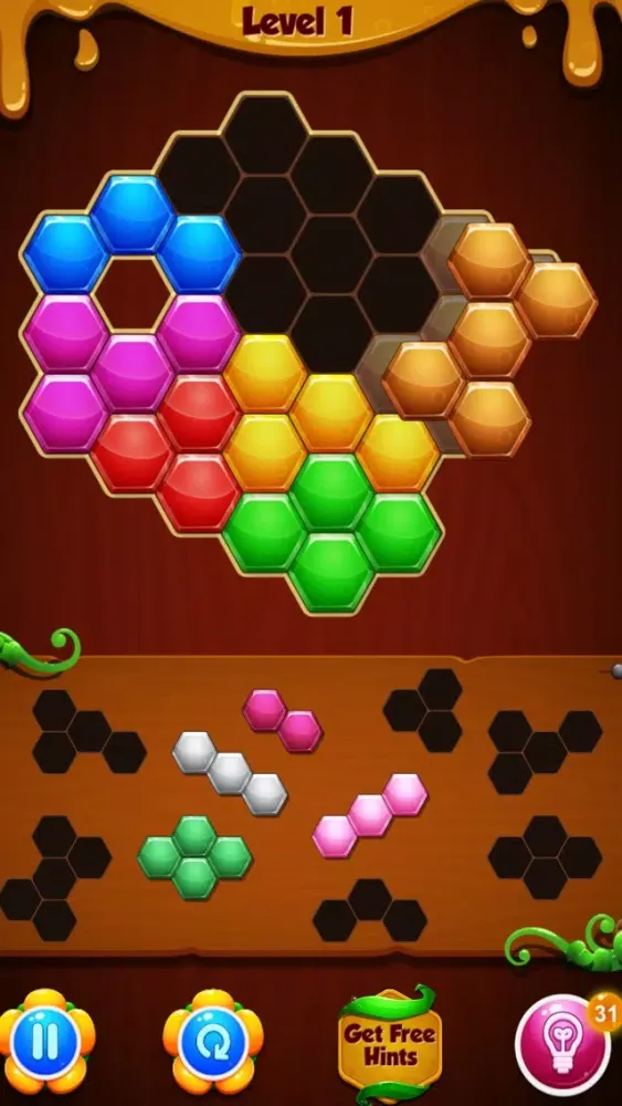 Screenshot di Hexa Puzzle Block: Hexagon