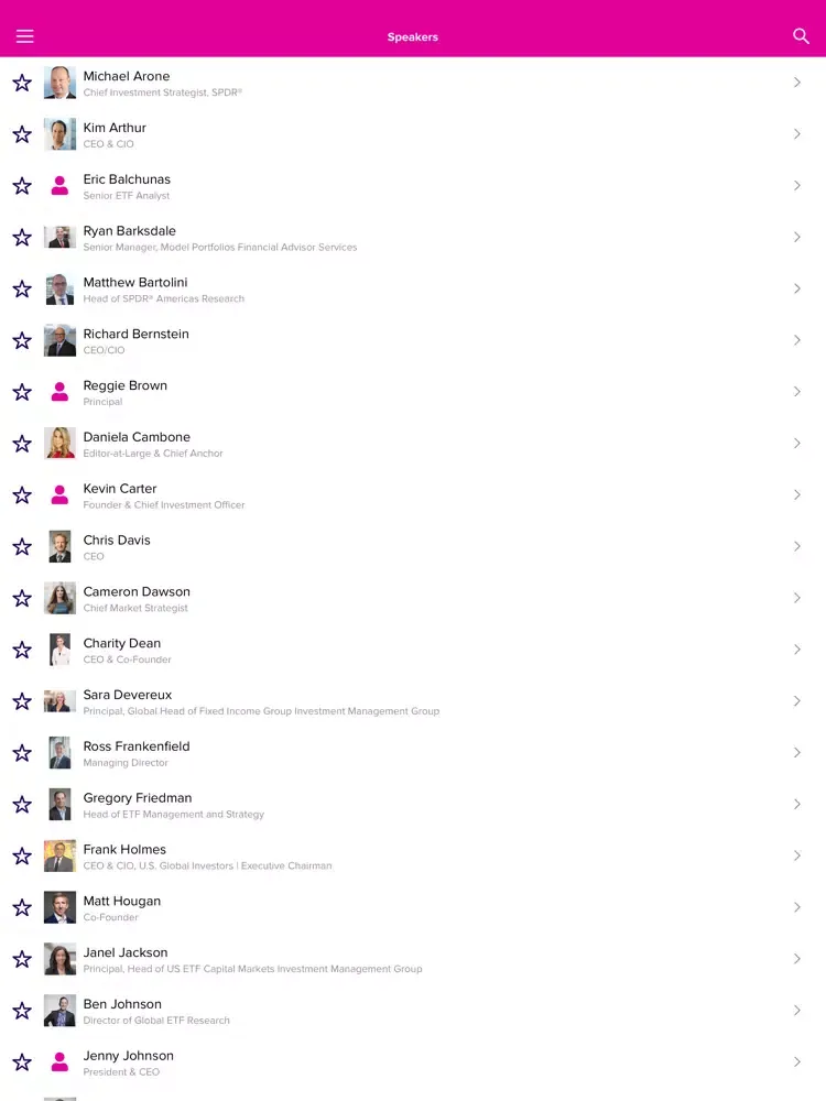 Capturas de pantalla de Exchange: An ETF Experience iPad 