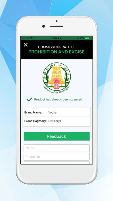 Captures d'écran de TamilNaduExcise