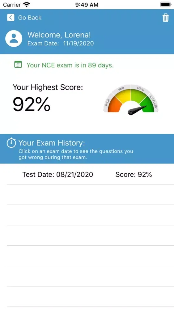 تصاویر NCE Practice Exam Questions