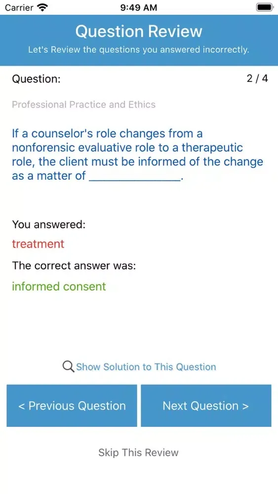 تصاویر NCE Practice Exam Questions