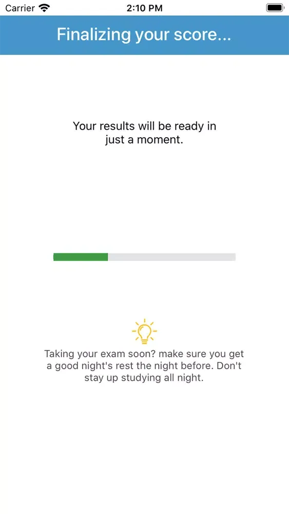 Capturas de pantalla de NCLEX Practice Exam Questions