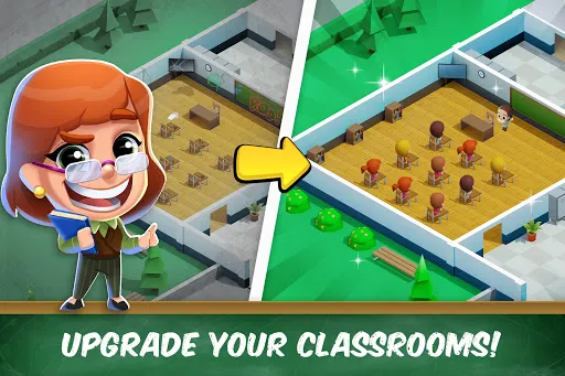 Tangkapan layar Idle High School Tycoon