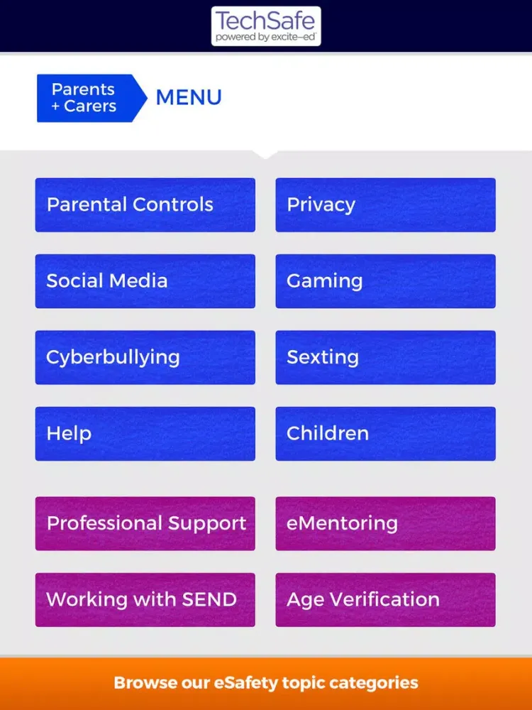 TechSafe iPad  Screenshots
