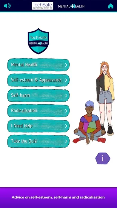 TechSafe - Mental Health سکرین شاٹس