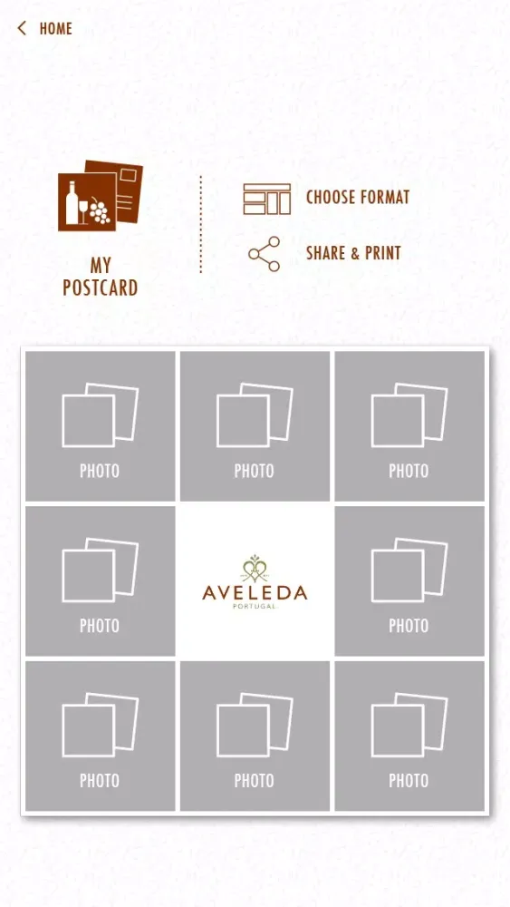 Aveleda Postcard Maker سکرین شاٹس