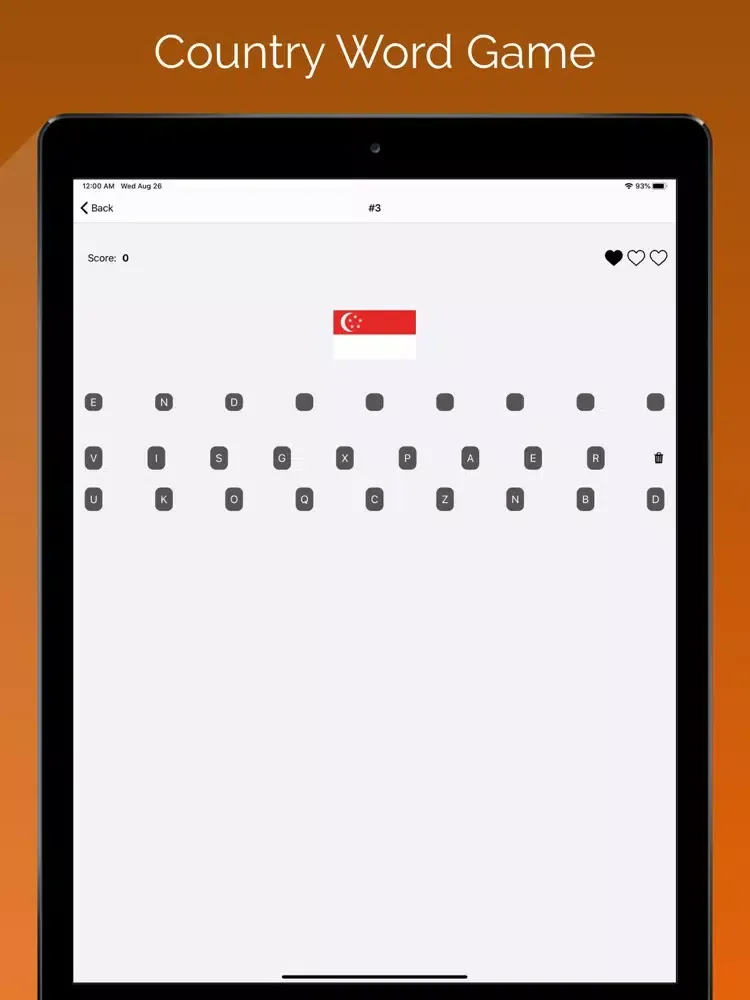 Flag Quiz: Asia iPad  スクリーンショット