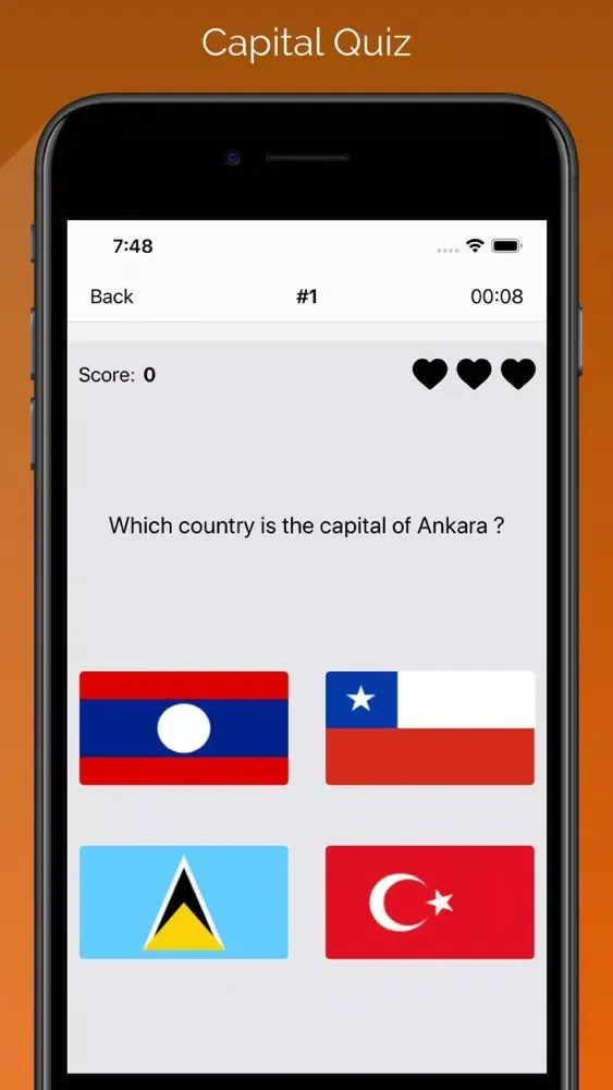 Flag Quiz: Asia スクリーンショット
