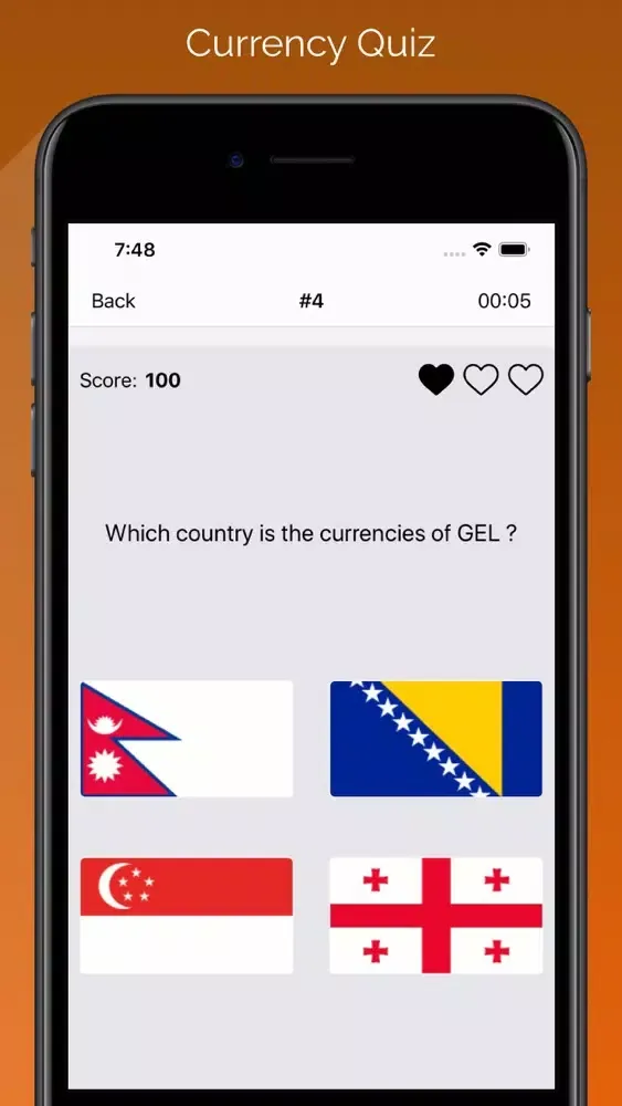 Flag Quiz: Asia スクリーンショット