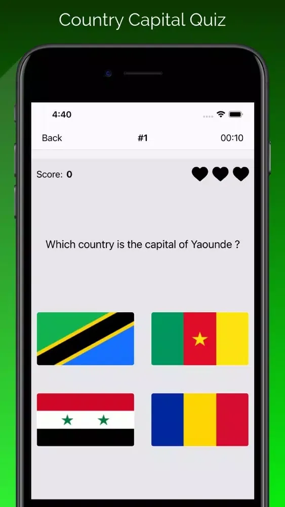 Tangkapan layar Flag Quiz: Africa