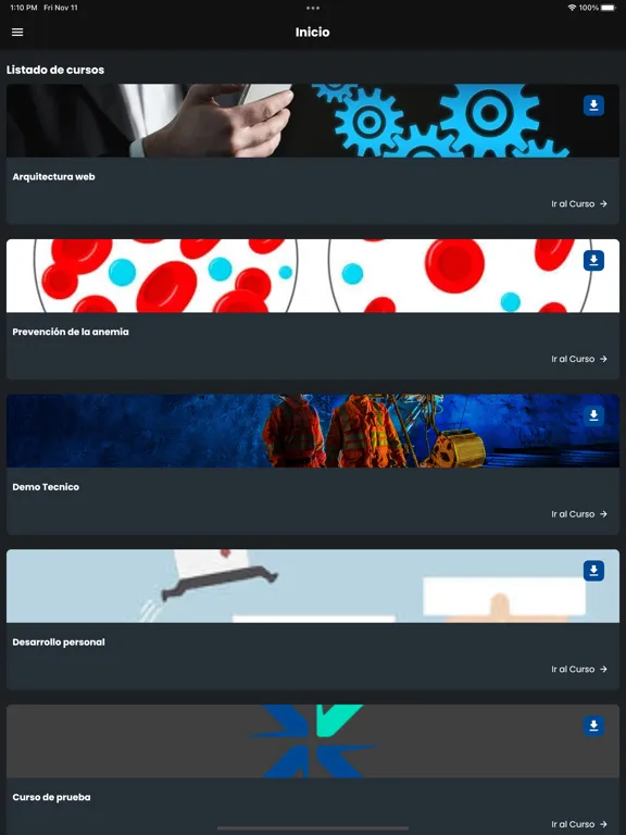Captures d'écran de Excuela iPad 