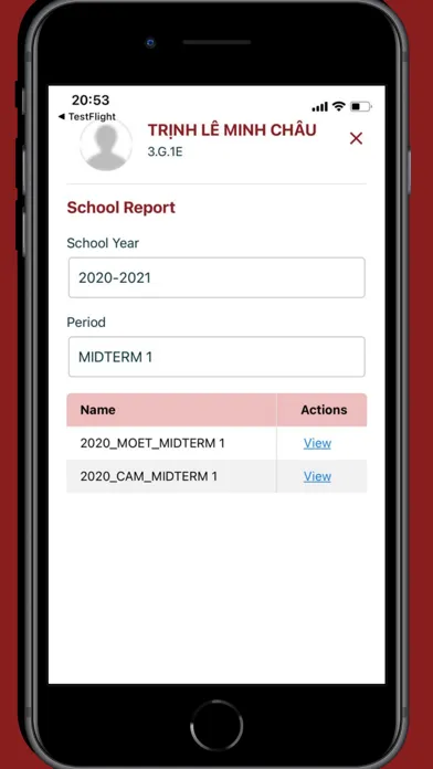 Capturas de pantalla de VAS Parent Portal