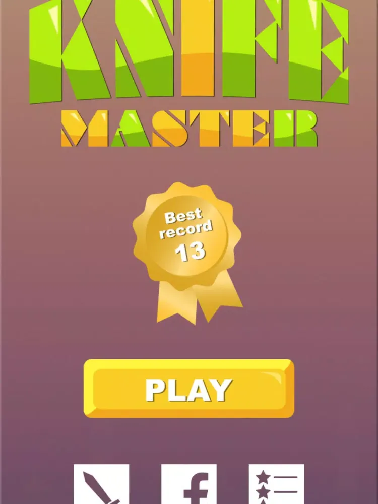 ภาพหน้าจอของ Knife Hit Master iPad 