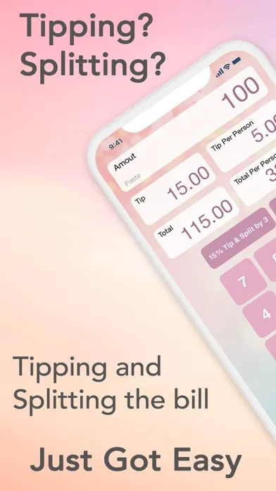 Capturas de tela do iPink Calculator
