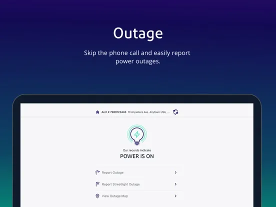 Скриншоты PECO - An Exelon Company iPad 