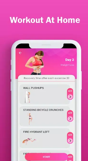 ภาพหน้าจอของ Fit & Sexy - Women Workout and