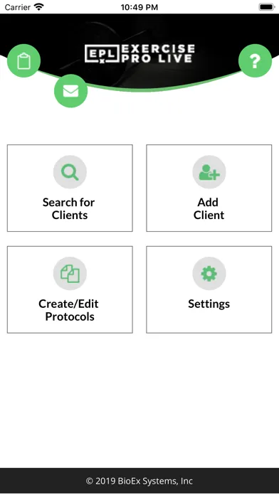 Exercise Pro Live Engage Screenshots