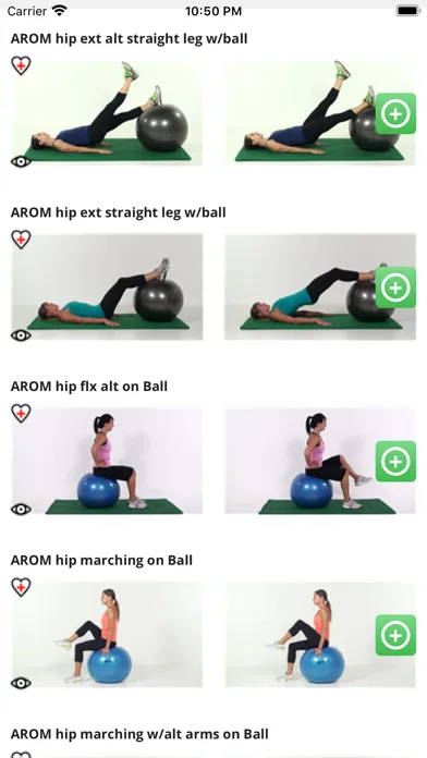 Exercise Pro Live Engage Screenshots