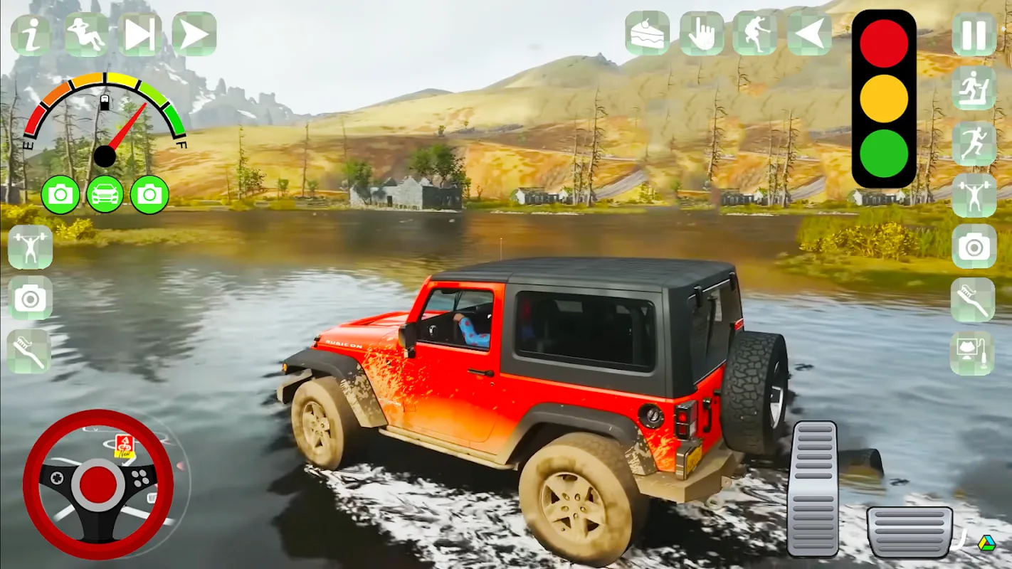 Offroad Jeep 4x4 Simulator SUV应用截图